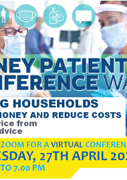 Helping Households save money & reduce costs, FREE webinar