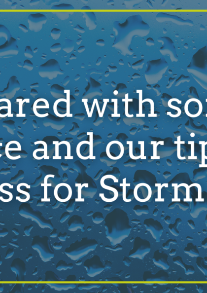 Be prepared for Storm Eunice