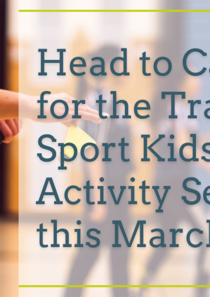 Head to Cardiff for the Transplant Sport Kids Activity Session this March
