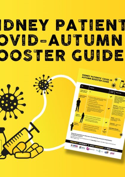 Kidney Patients’ Covid-19 Autumn Booster Guide