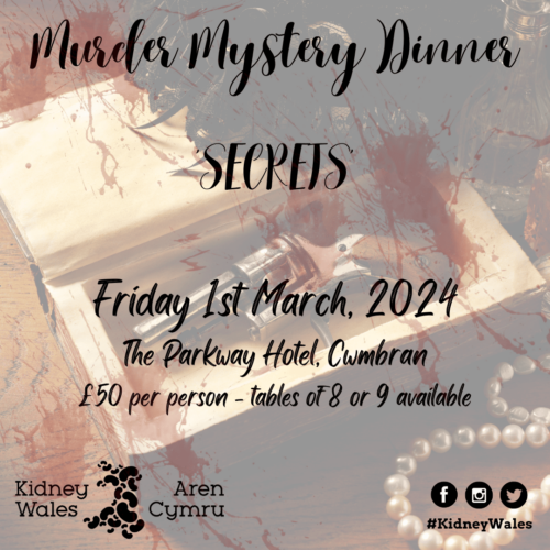 Murder Mystery Evening with Kidney Wales