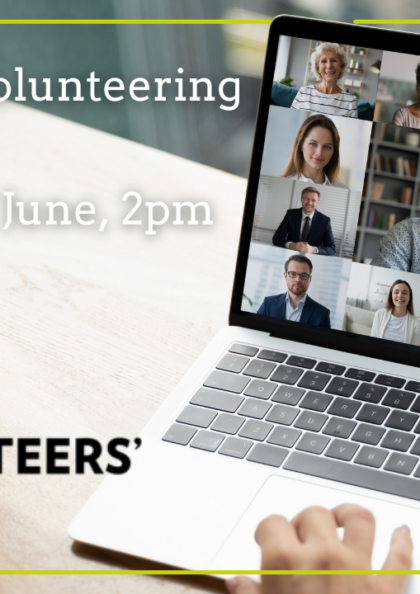 Join the next Let’s Talk catch up chat for Volunteers Week