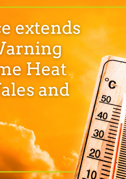 Heatwave coming to Wales.