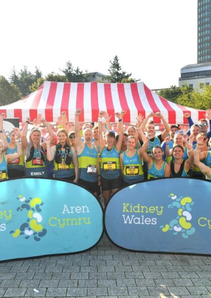 Over £28,000 raised for lead charity partner Kidney Wales at the revival of historic CDF 10K