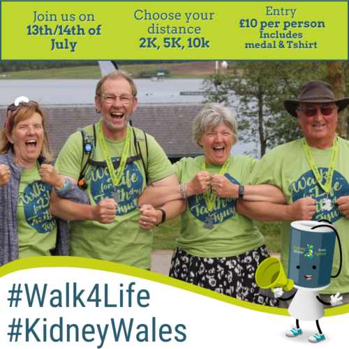 Kidney Wales Walk for Life Weekend