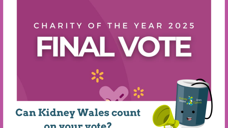 Exciting News: Kidney Wales Reaches Final Voting Round for Adventure Travel&#8217;s Charity of the Year 2025!