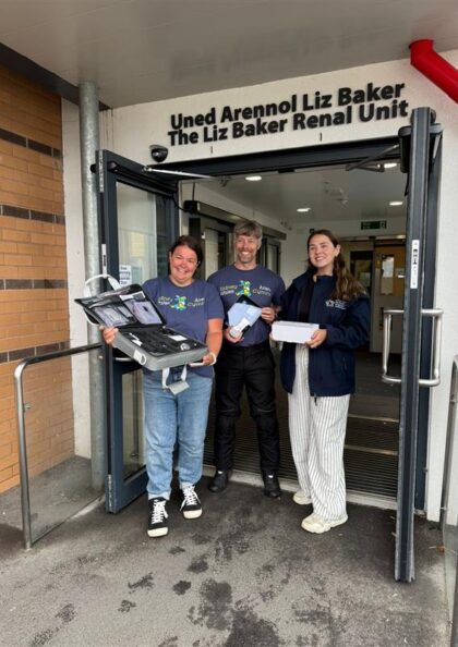 Bringing Kidney Care Closer: New Equipment Transforms patient care thanks to Kidney Wales Funding