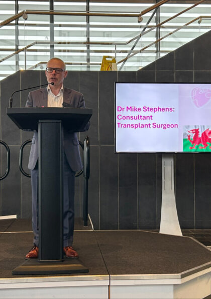 10th anniversary celebration of transplant legislation in Wales!