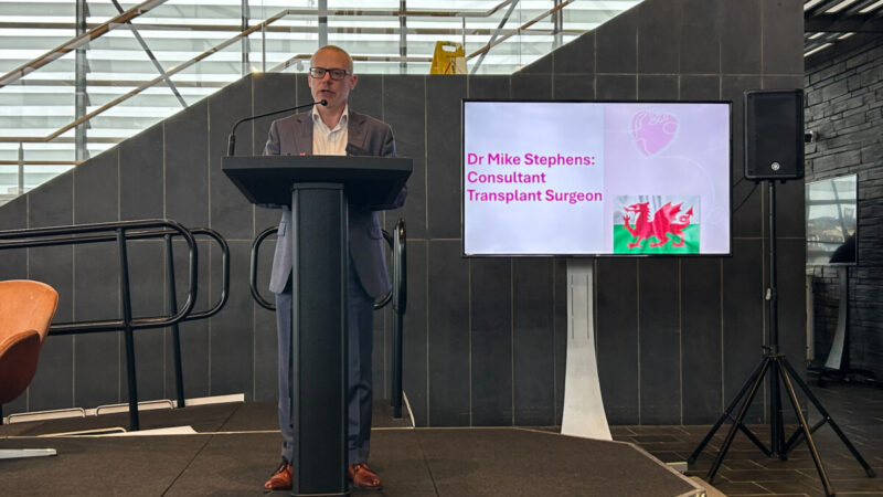 10th anniversary celebration of transplant legislation in Wales!