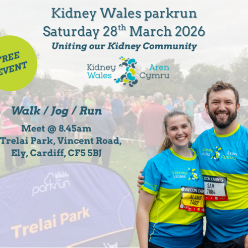 Join Kidney Wales at Trelai Park Run