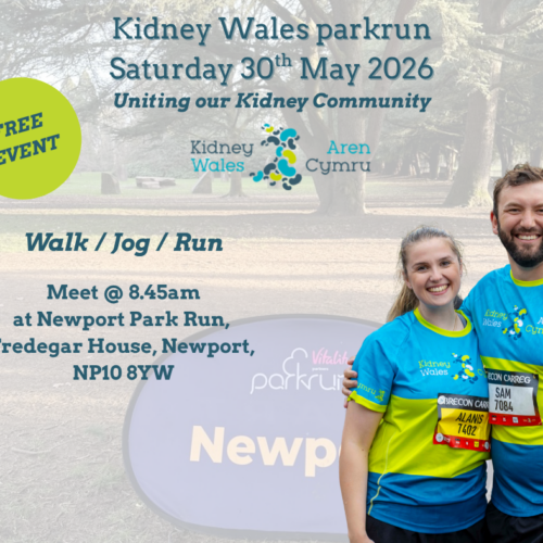 Join Kidney Wales at Newport Park Run