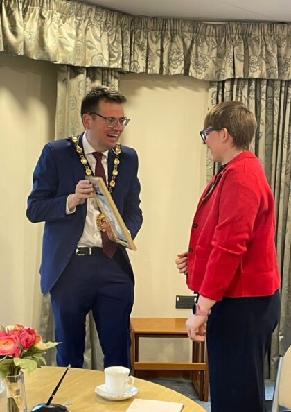 Our Volunteer Ambassador Wins Bridgend Citizenship Award