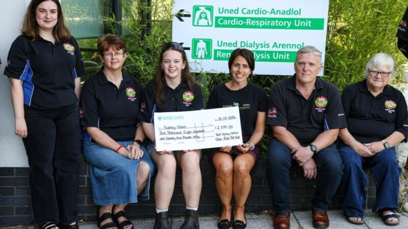 Teifi Valley Motor Club donates £2,875 to Kidney Wales following successful Rali Bro Teifi 2025