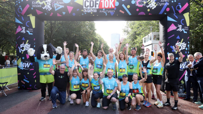 A Record-Breaking CDF 10K for Kidney Wales